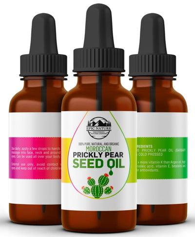 Moroccan Organic Prickly Pear Seed Oil - 30ml - Epic nature